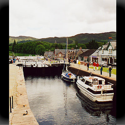 Schleusentreppe bei Fort Augustus Schleusentreppe bei Fort Augustus