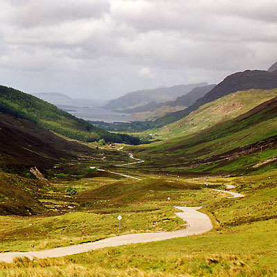 Singletrack vom Loch Maree