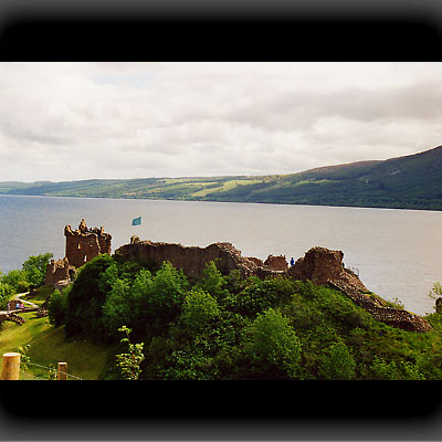 Urquhart Castle am Loch Ness