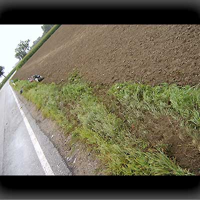 Unfall: die Landebahn