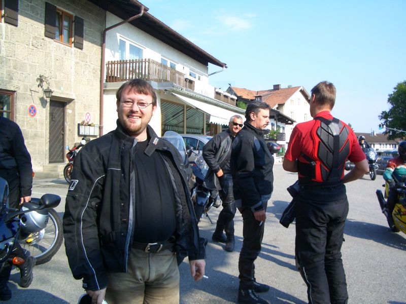 Andi wartet auf die Gemütlichen 