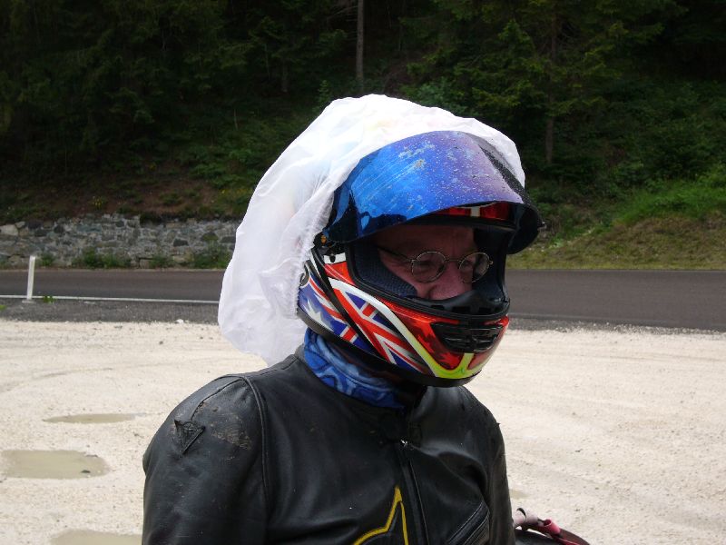 Zeit für die Duschhaube