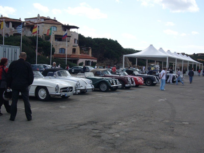 Oldtimer Ralley in Porto Corvo