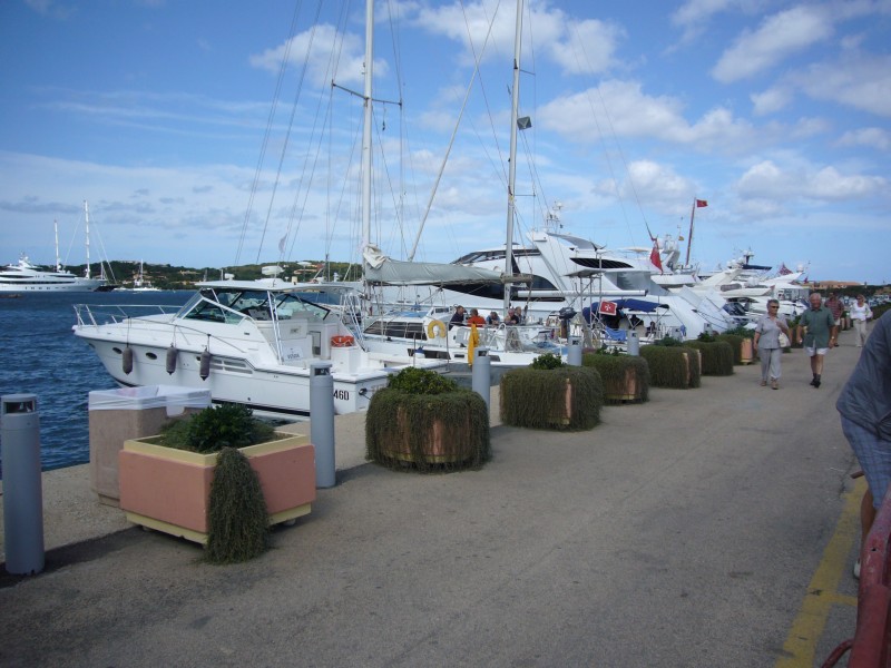Jachten in Porto Cervo