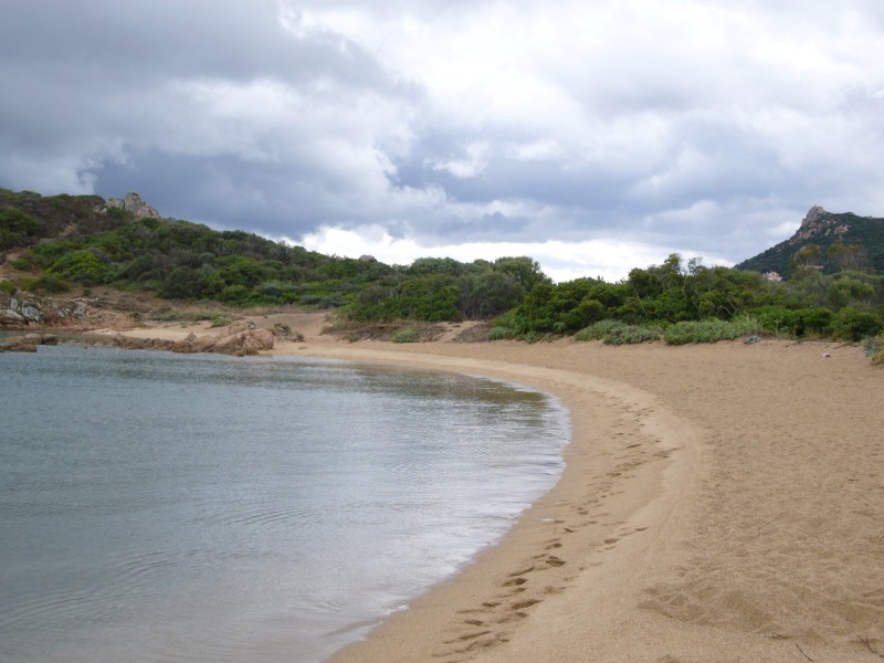 Am Strand von Isuledda ist´s zu kalt