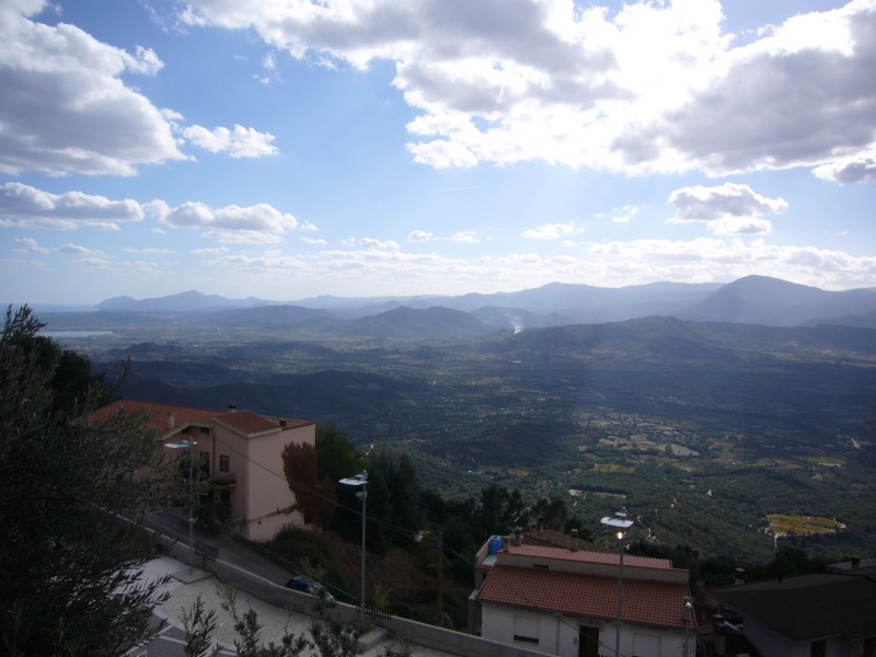 Aussicht aufs Gebirge